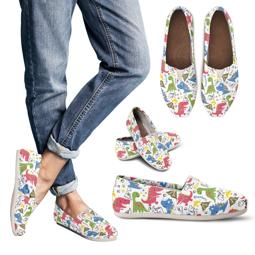 Dinosaur Casual Slip-On Shoes
