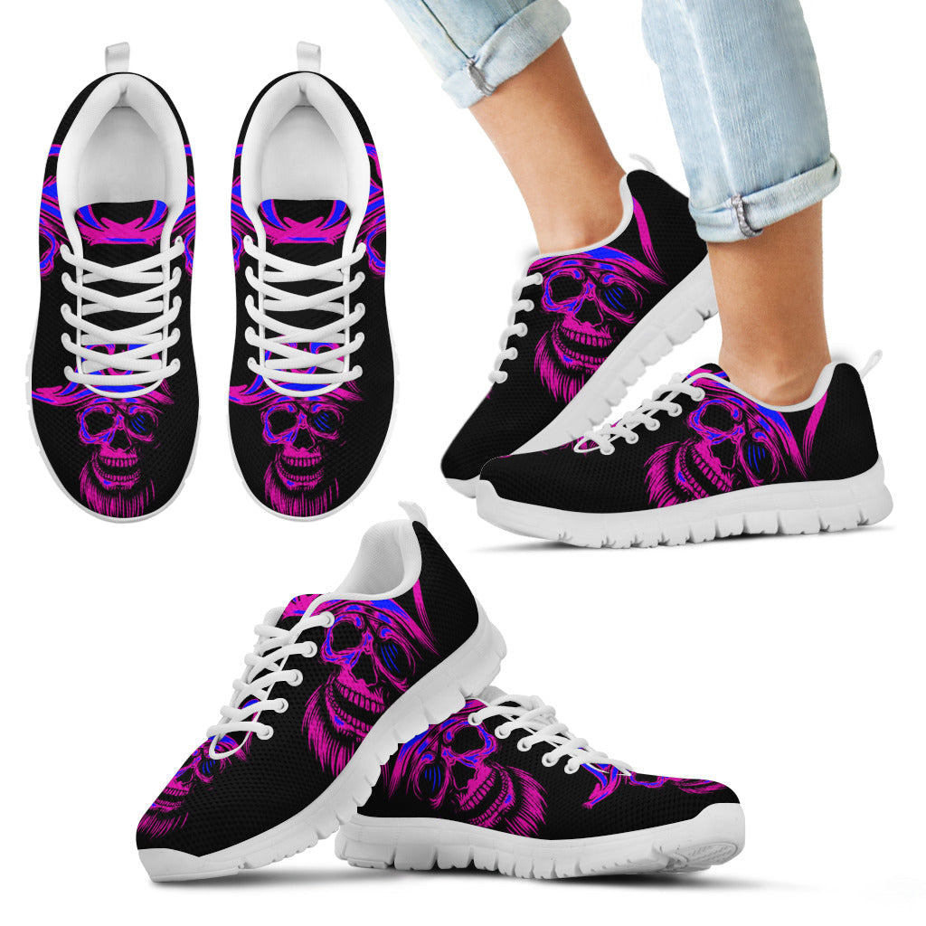 Purple Skull - Sneakers