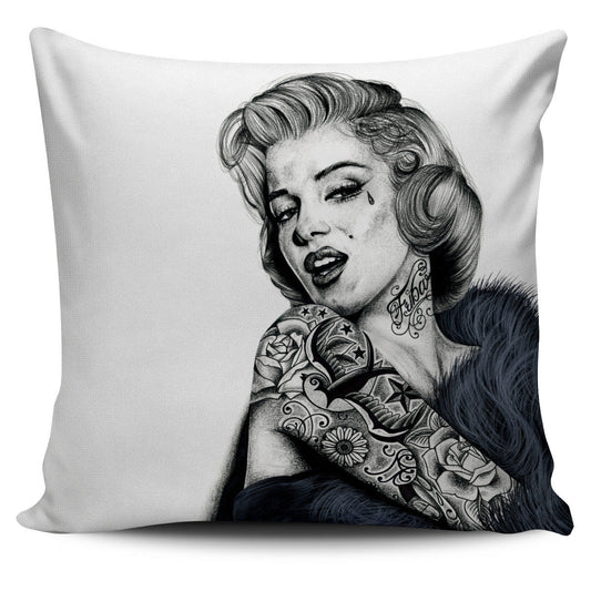 Inked Ikons Pillow Cover I
