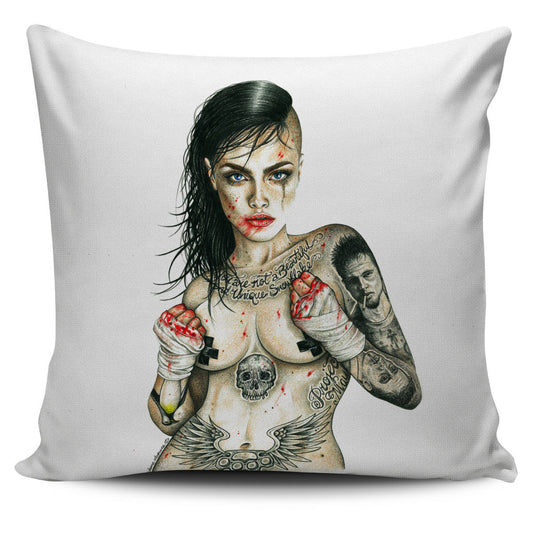 Inked Ikons Pillow Cover II