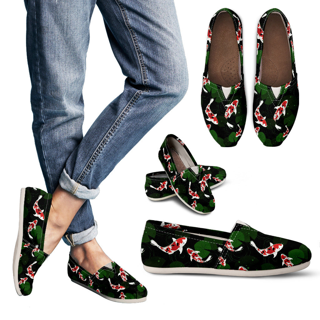 Koi Fish Slip-On Shoes