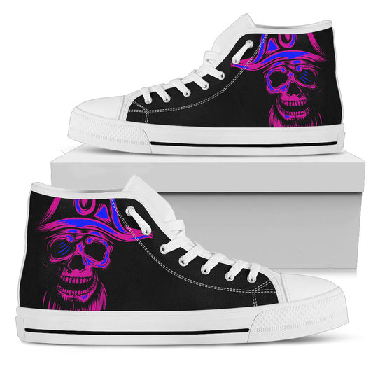 Purple Skull - High Tops