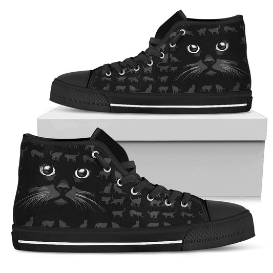 Black Cat - High Tops