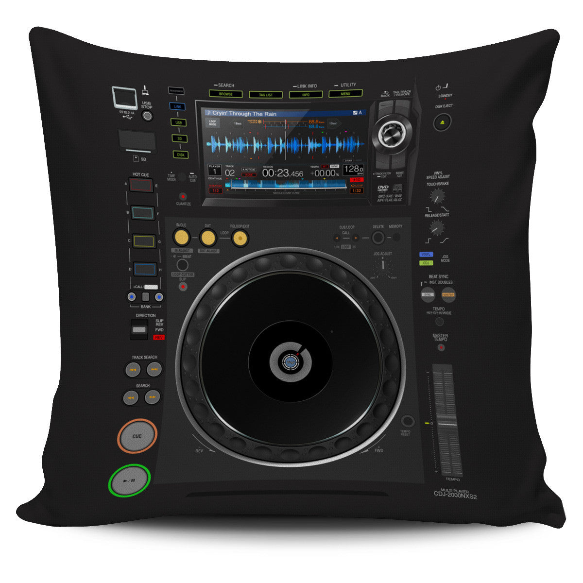 CDJ Pillow Covers