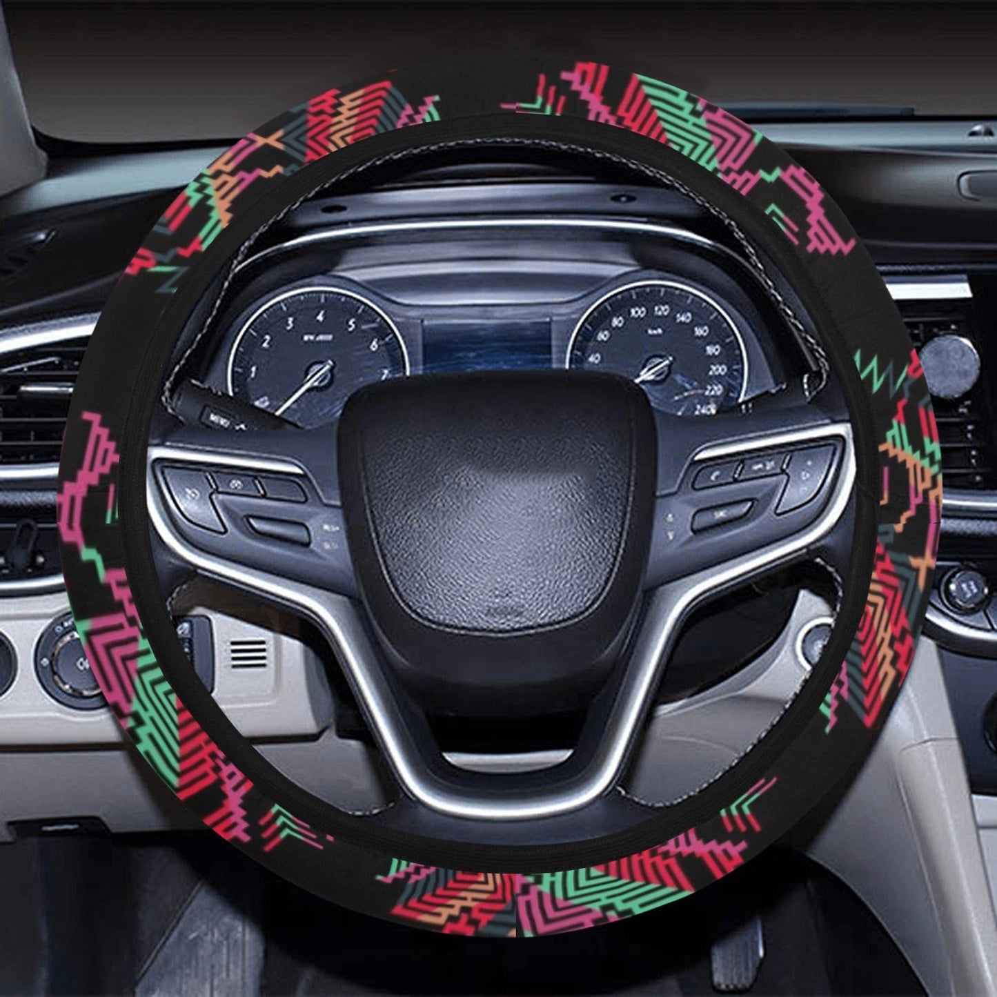 Ethnic Tribal Steering Wheel Cover