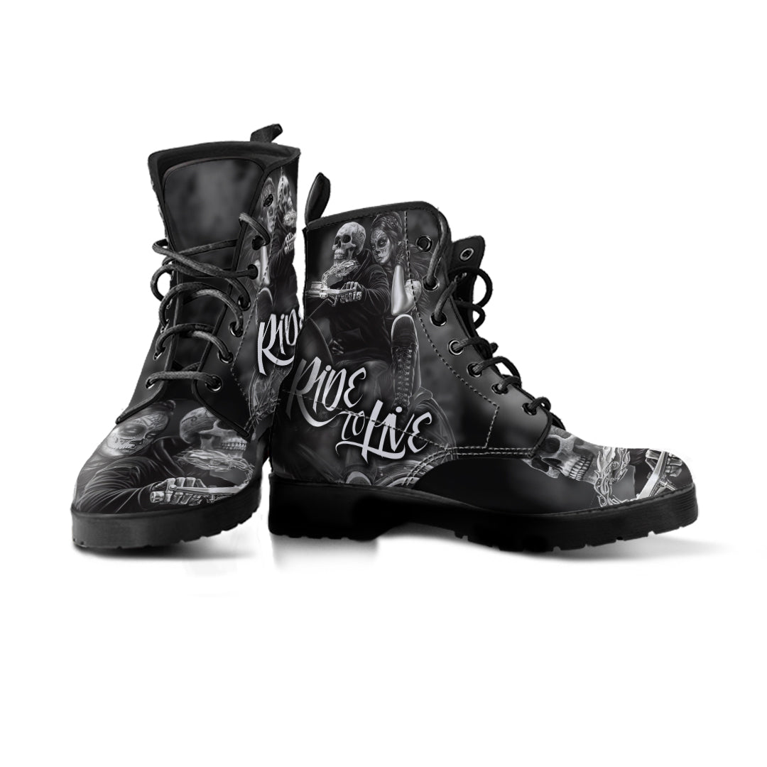 Live to Ride - Ride to Live - Boots