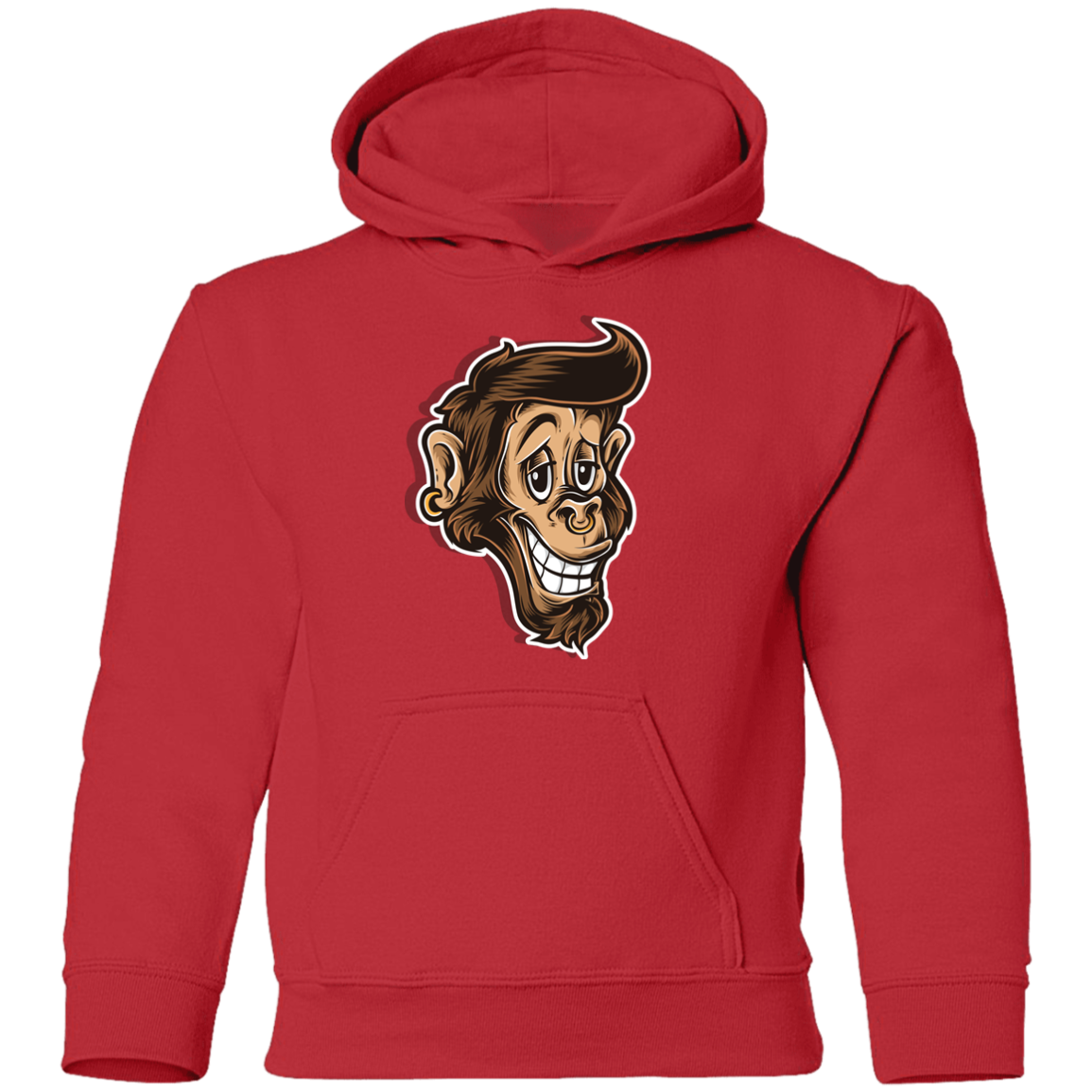 Monkey Cartoon Kids Hoodie