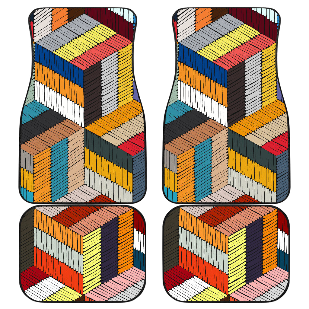 Colorful Pattern Car Floor Mats