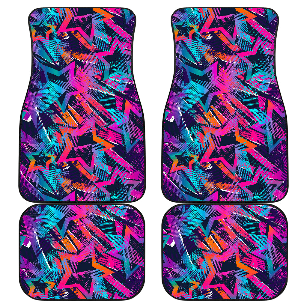 Colorful Stars Car Floor Mats