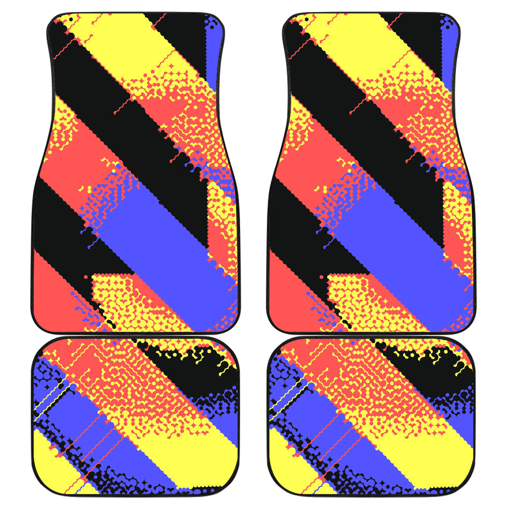 Colorful Abstract Car Floor Mats