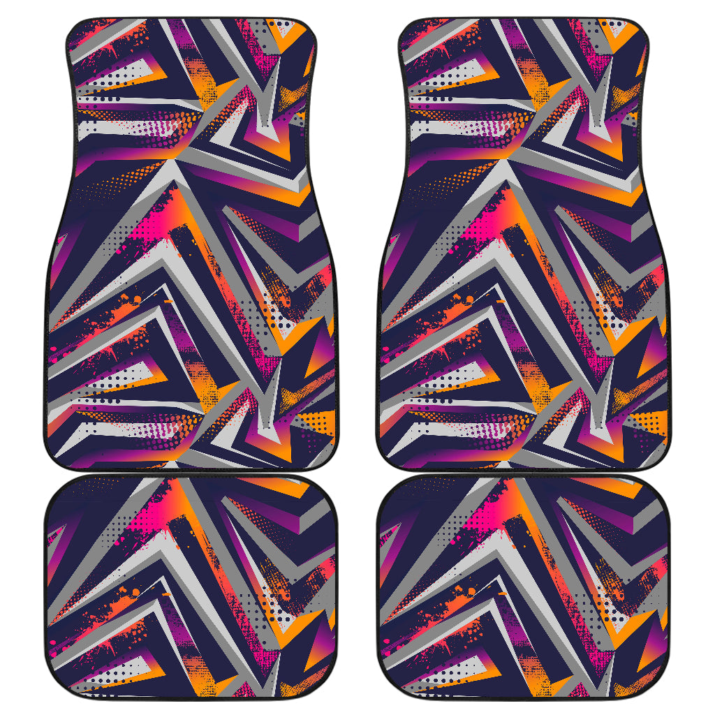 Colorful Abstract Car Floor Mats