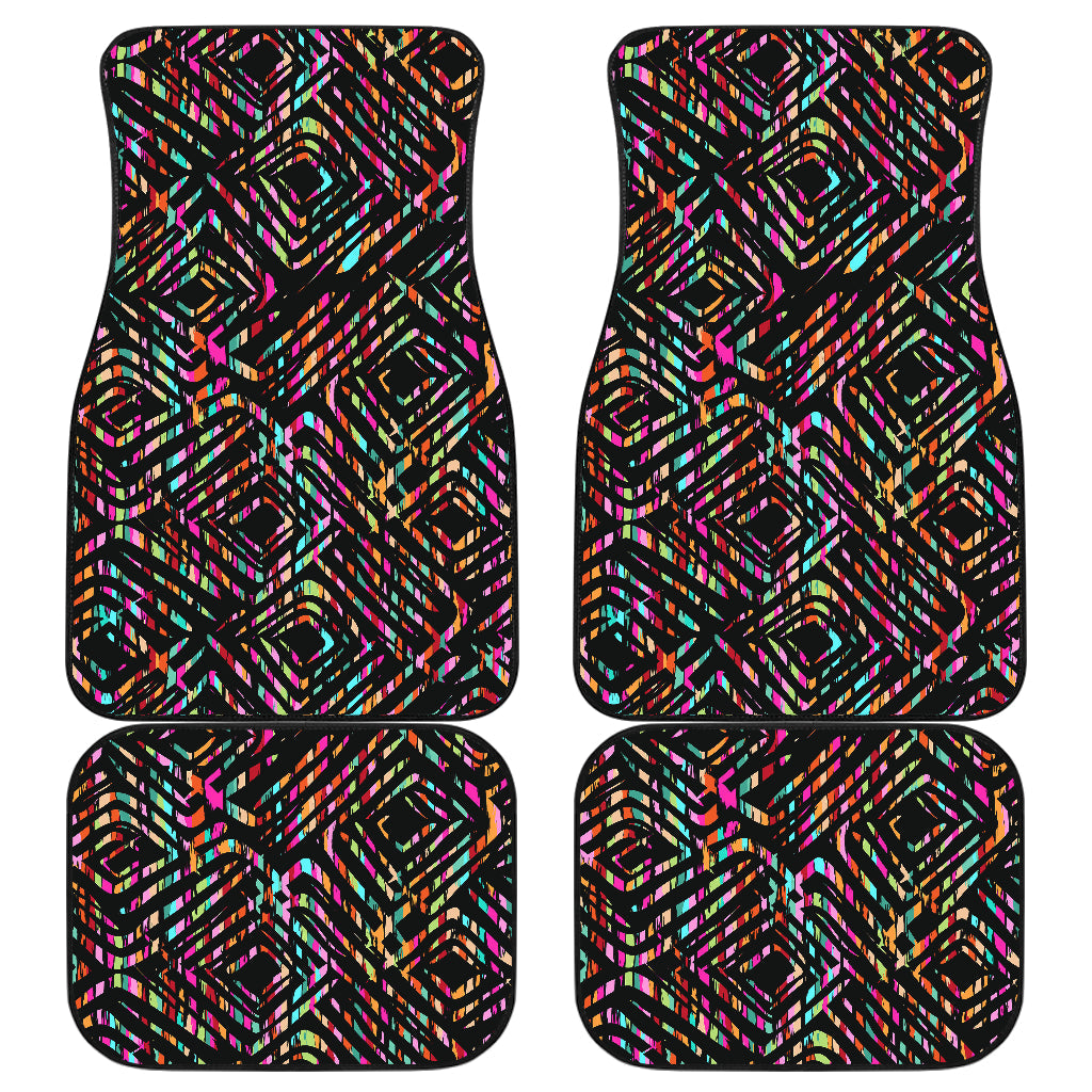 Colorful Abstract Car Floor Mats
