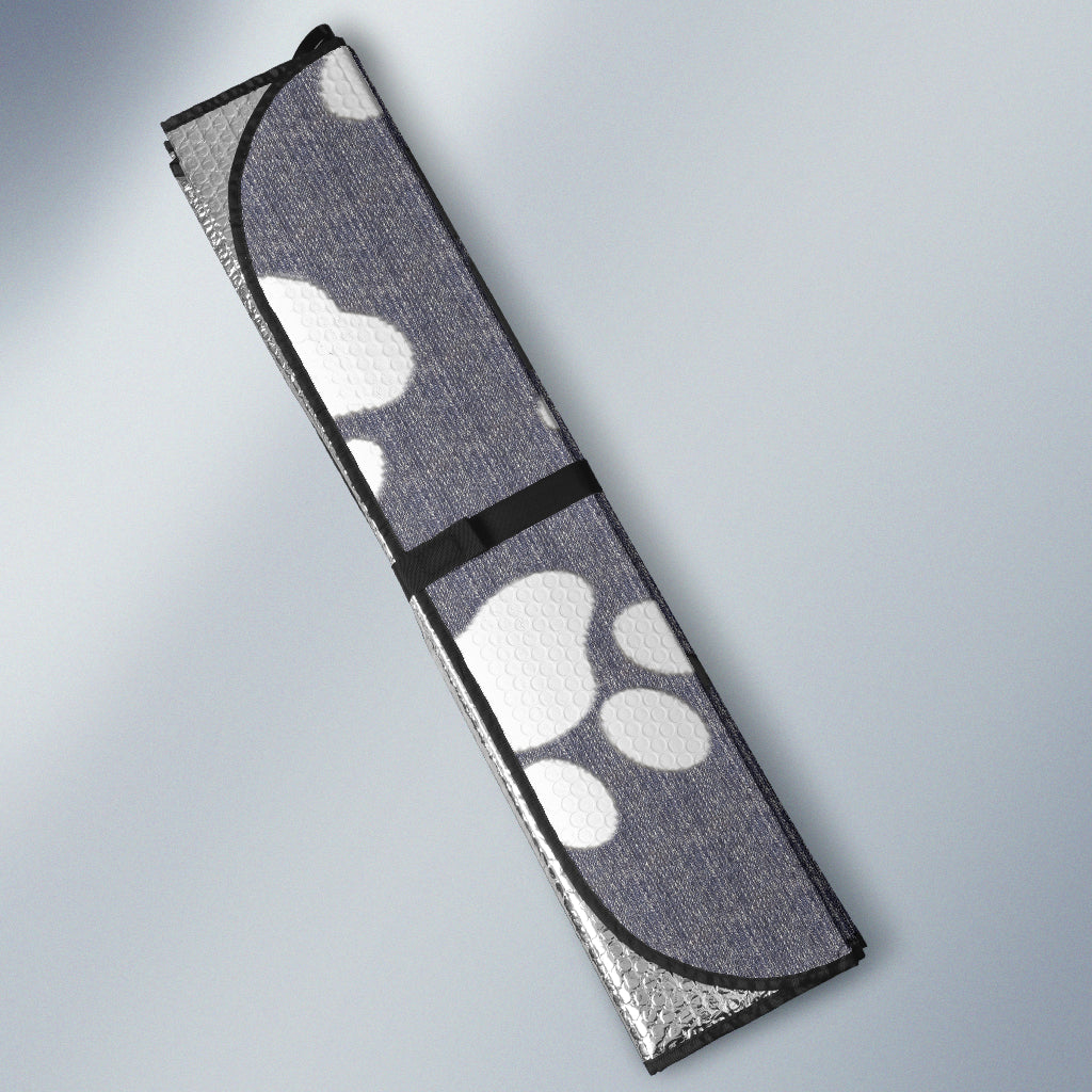 Silver Paws & Bones Sun Shade