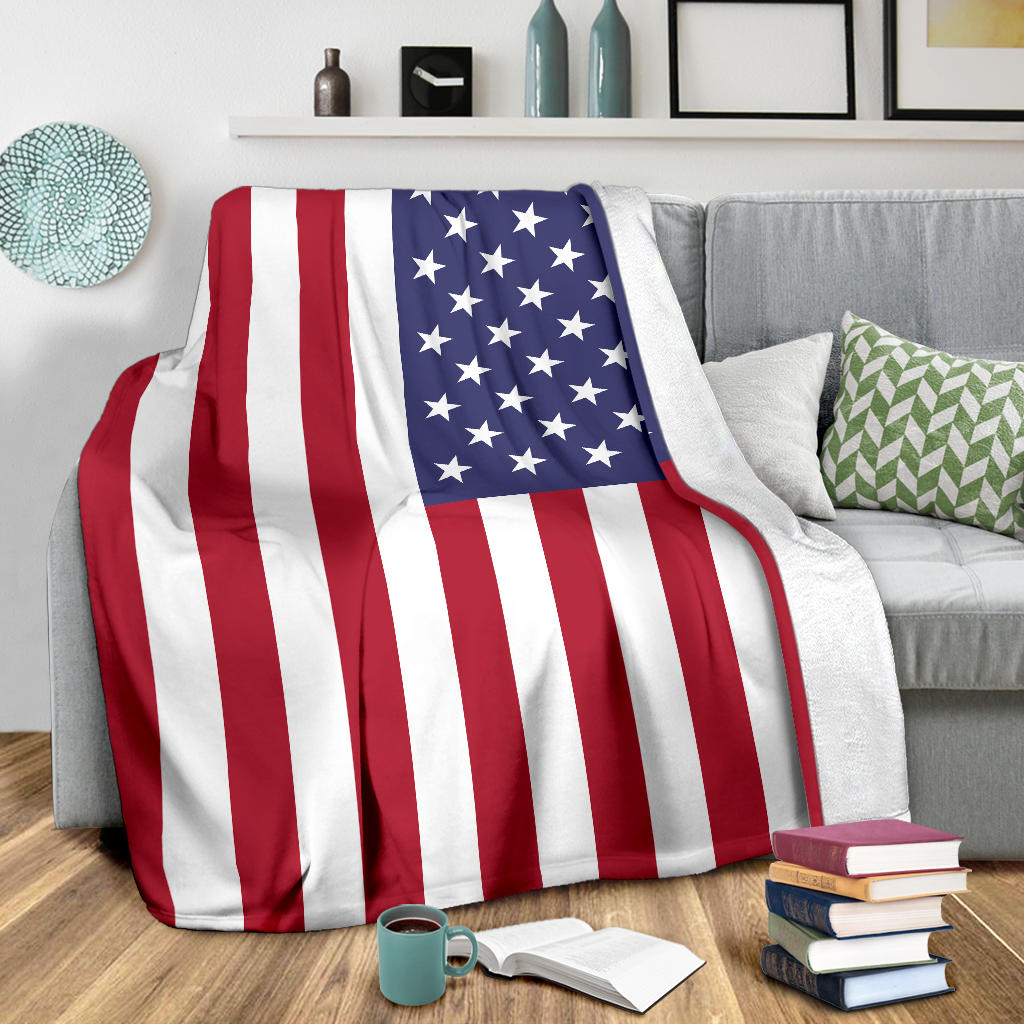 American Flag USA Blanket