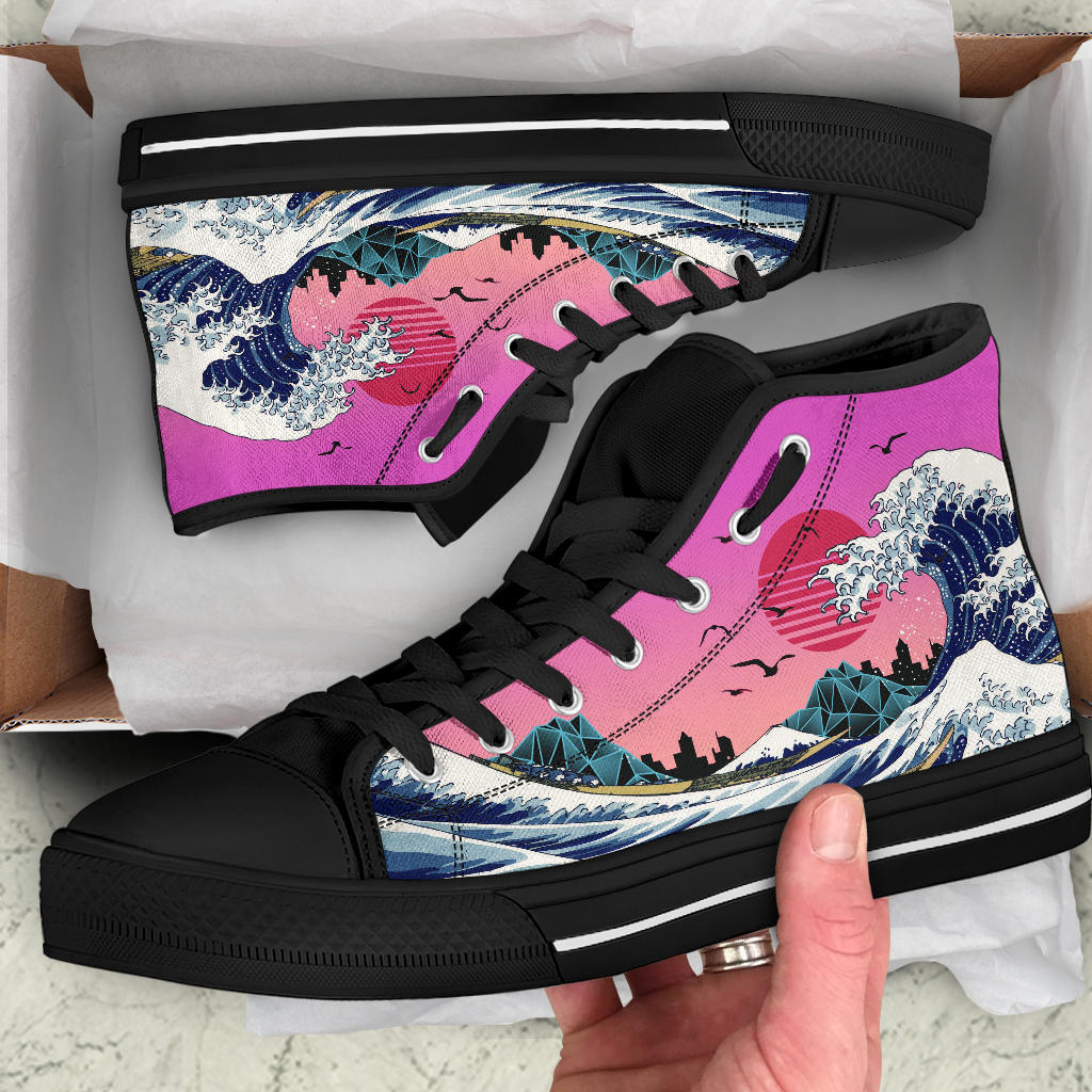 Custom Wave Shoes