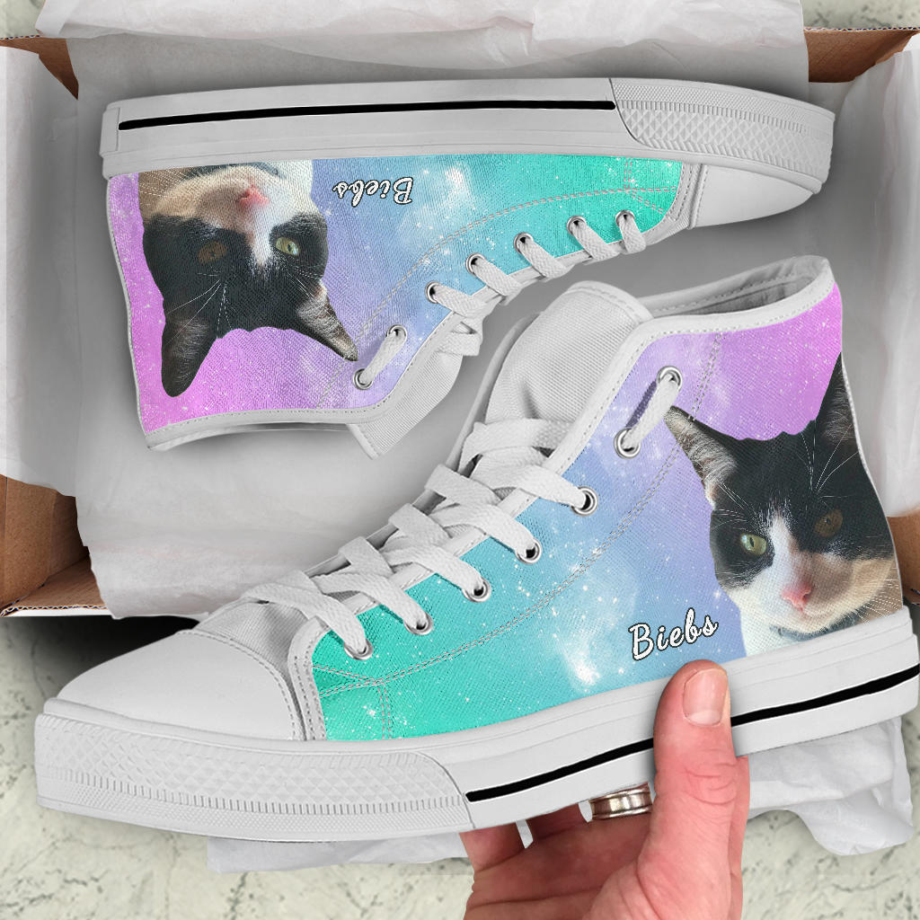Custom Cat Biebs Shoes