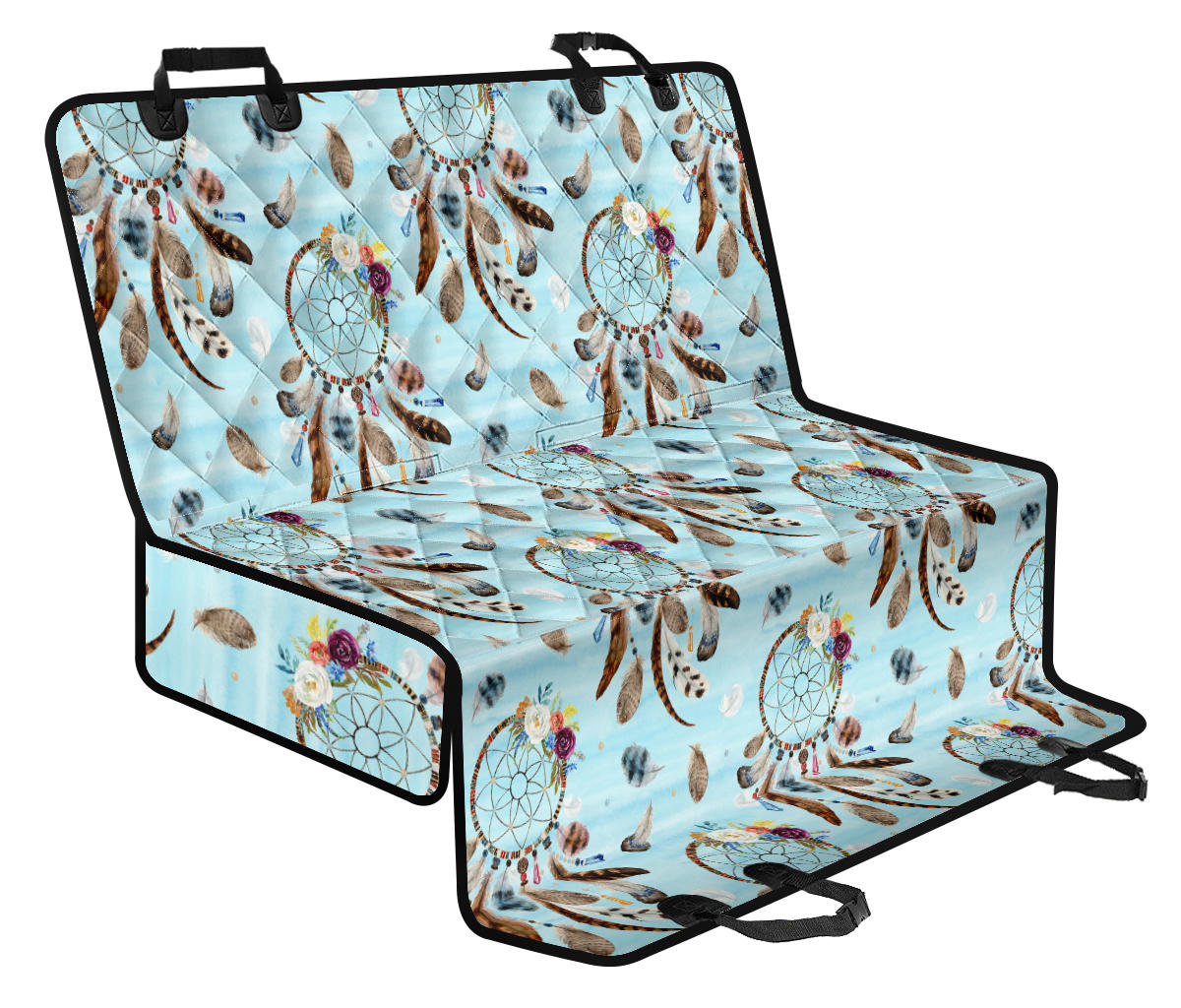 Dream Catchers Car Back Seat Pet Cover