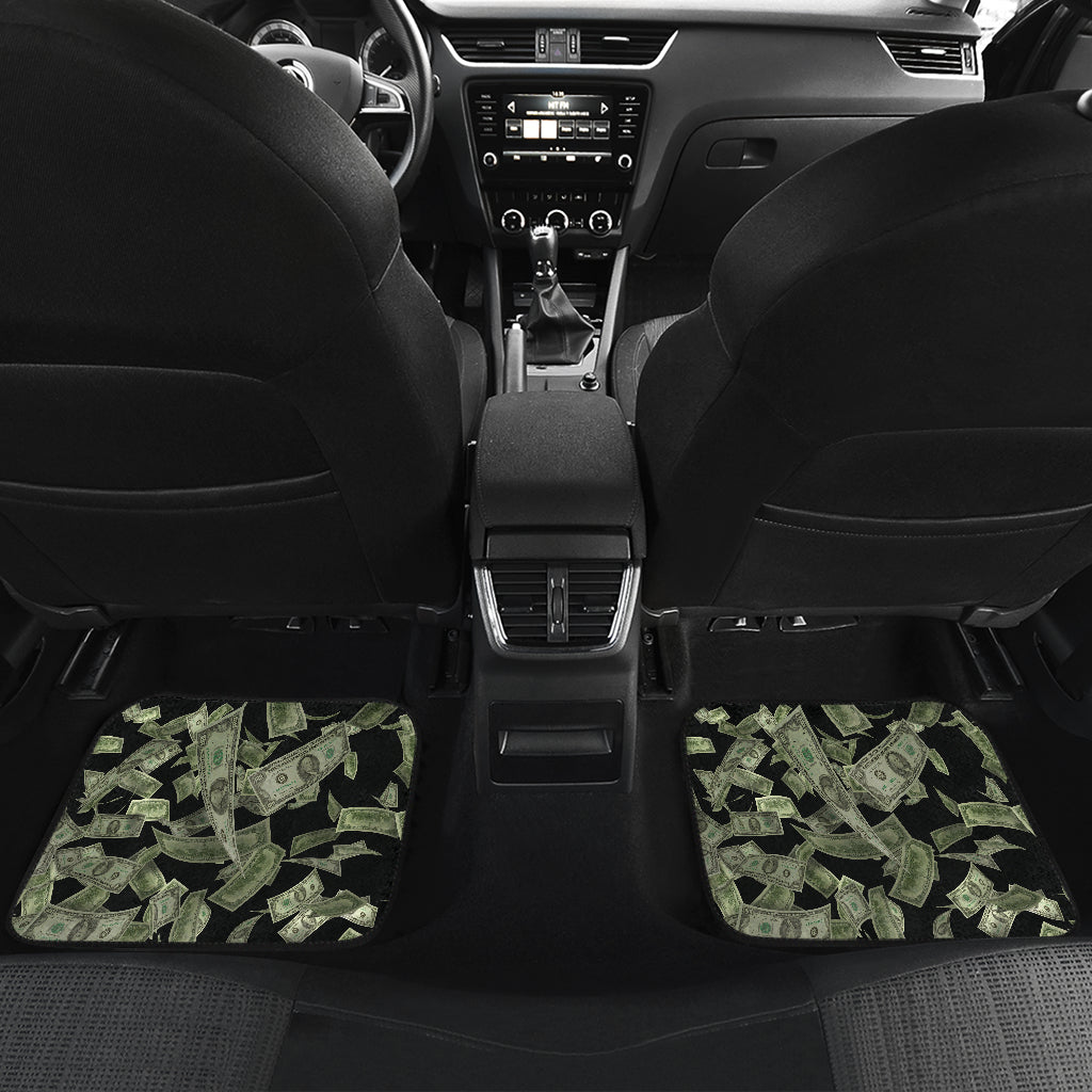 Front And Back Car Mats (Set Of 4) - Money