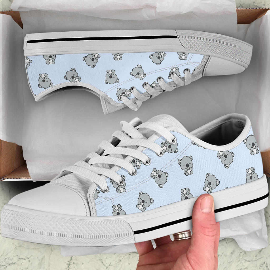Cute Koala Low Top Shoes – product image 5