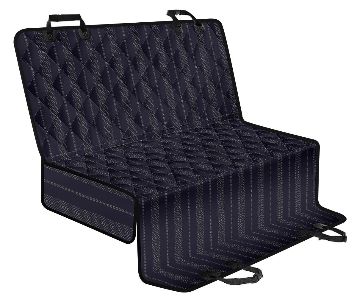 Classy Stripes Car Back Seat Pet Cover