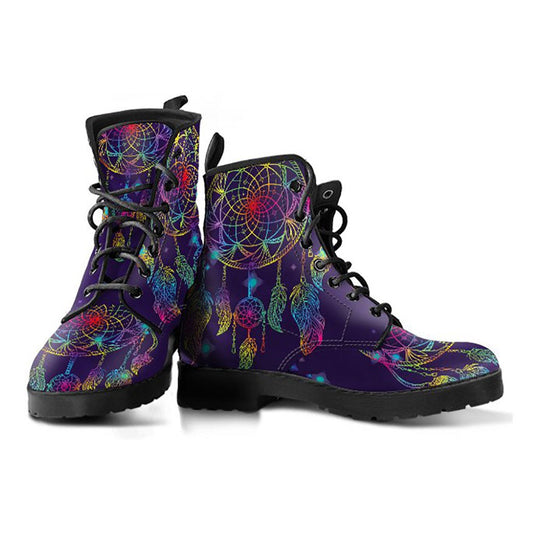 Rainbow Dreamcatcher Printed Boots