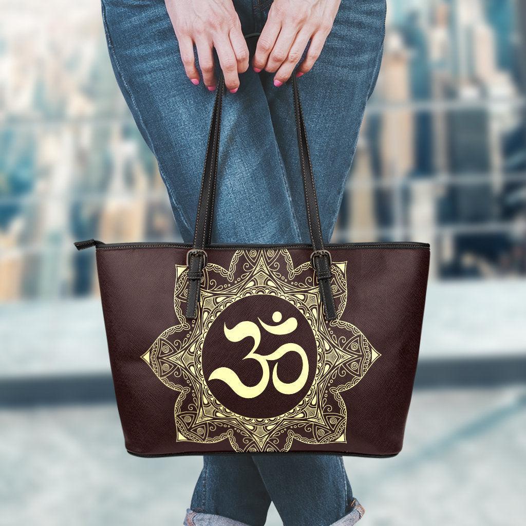 Aum Mandala Double-Sided Tote Bag