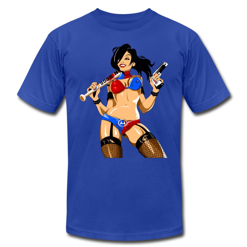 Badass Girl T-Shirt - royal blue