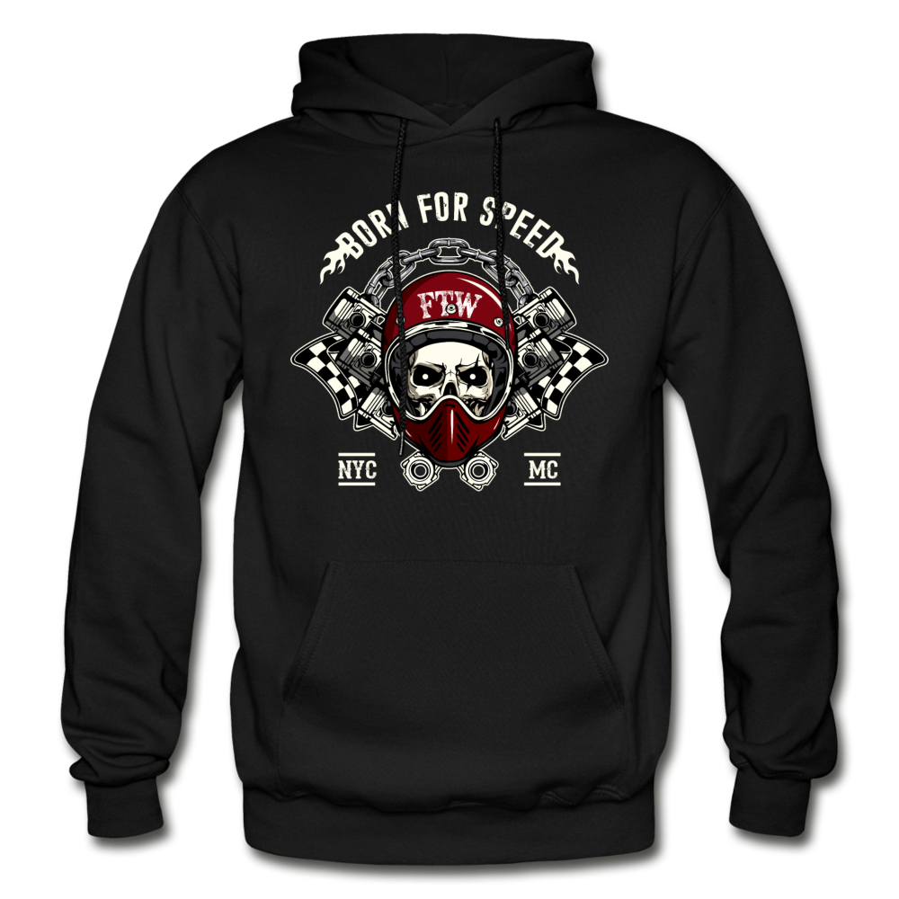 Born for Speed Racer Skull - black