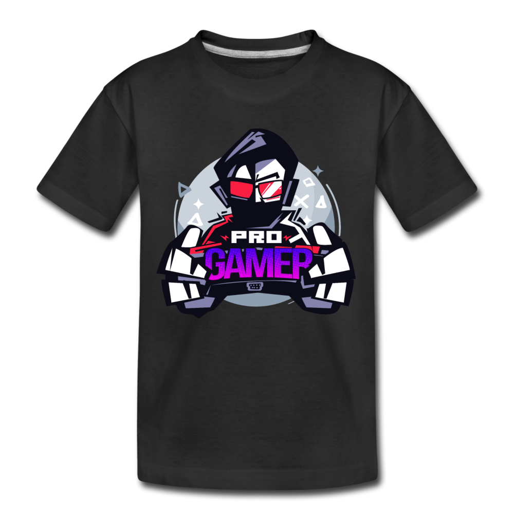 Pro Gamer Kids T-Shirt - black