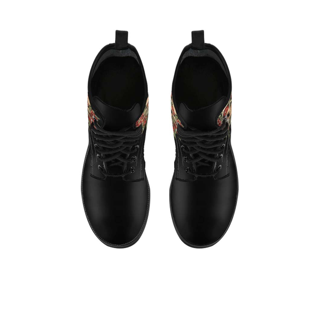 Skull And Roses - Boots