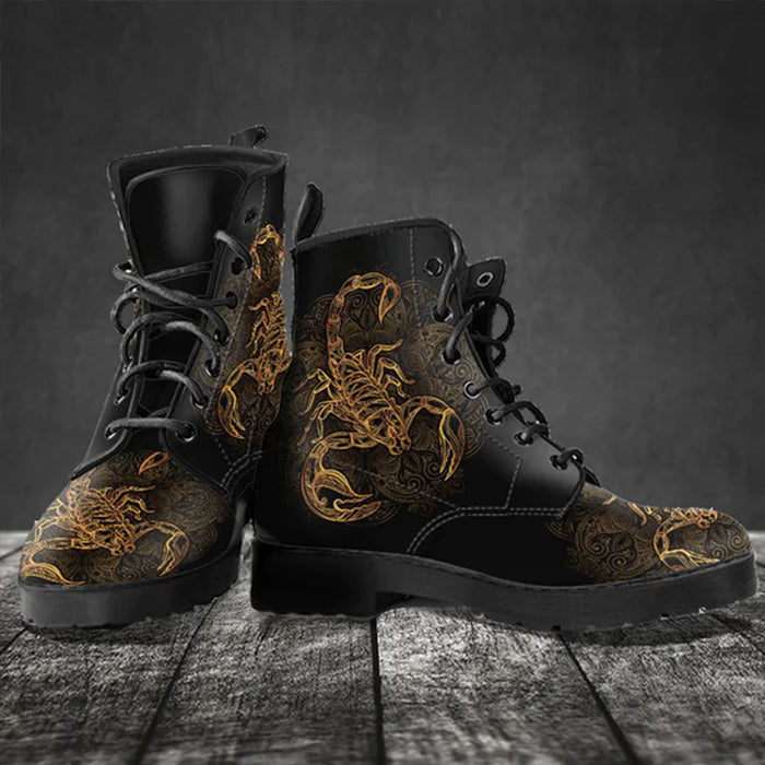 Printed boots
