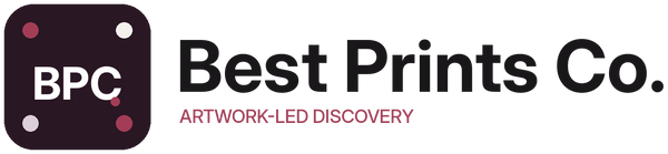 Best Prints Co. default horizontal brand logo