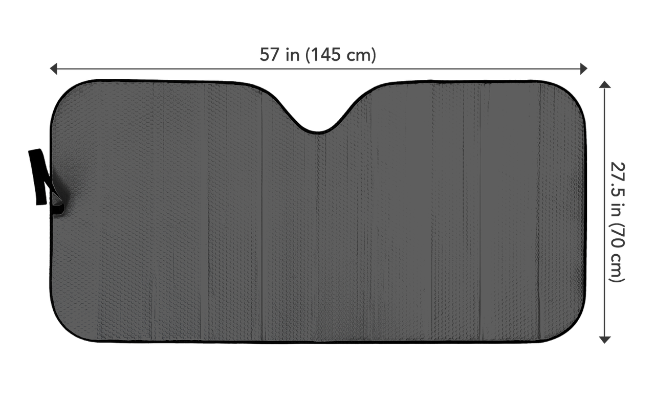 Auto Sun Shade Dimensions