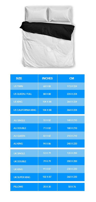 Bedding Set Size Guide