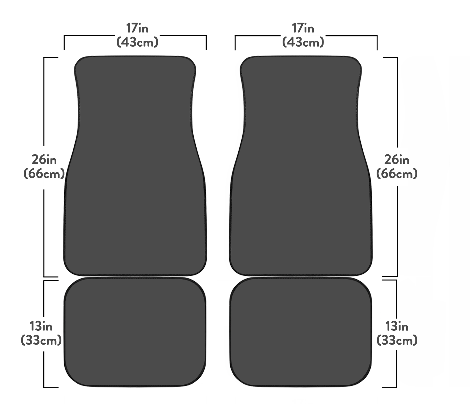 Car Floor Mat Dimensions Guide