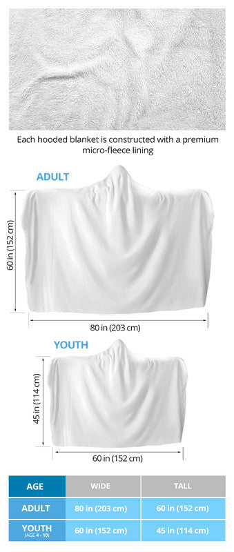 Hooded Blanket Size Guide