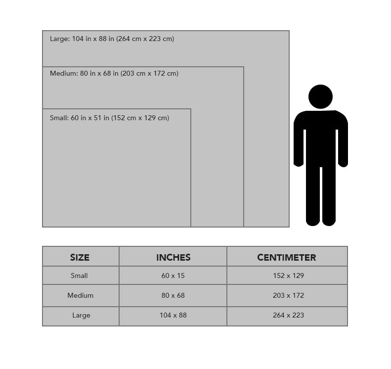 Tapestry Size Guide