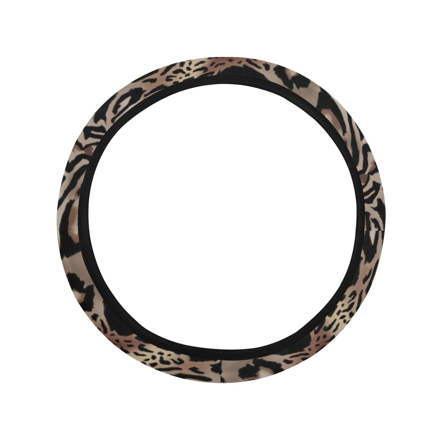 Leopard Print Steering Wheel Cover