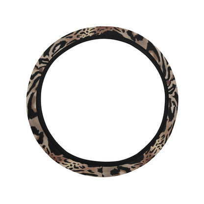 Leopard Print Steering Wheel Cover
