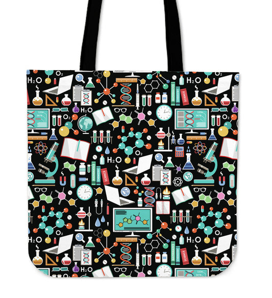 Science Pattern - Tote Bag