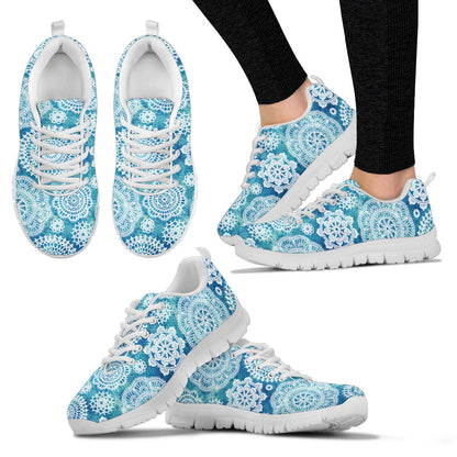 Blue Mandalas Sneakers