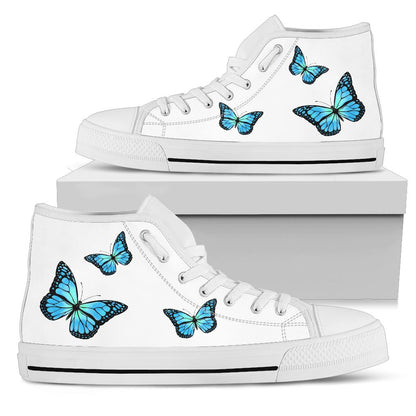 Realistic Butterfly High Top Shoes