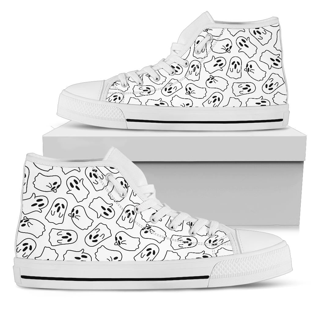 Ghost Boo High Top Shoes