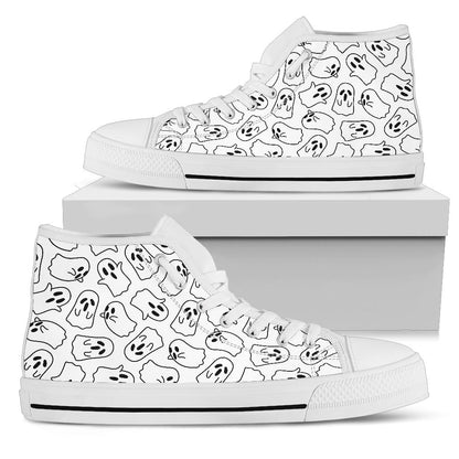 Ghost Boo High Top Shoes