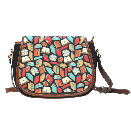 Book Lovers Pattern - Saddle Bag