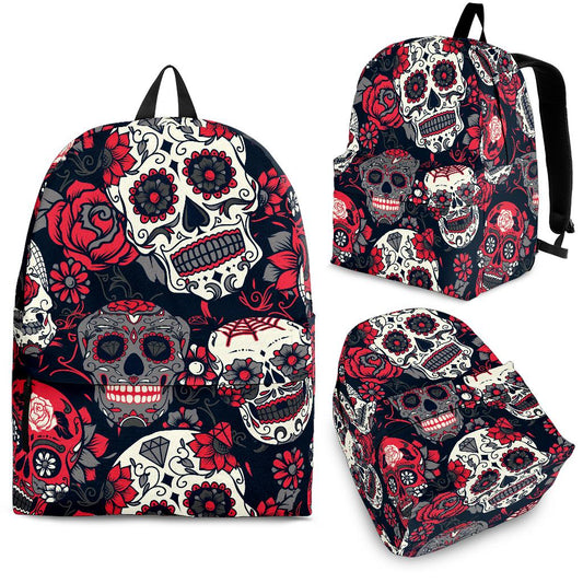 Sugar Skulls & Roses Backpack