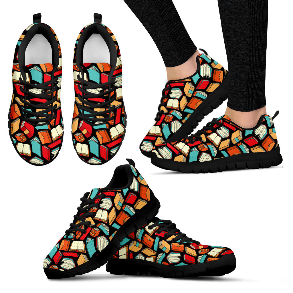Book lovers Pattern - Sneakers