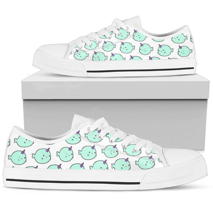 Girls Narwhal Low Top Shoes