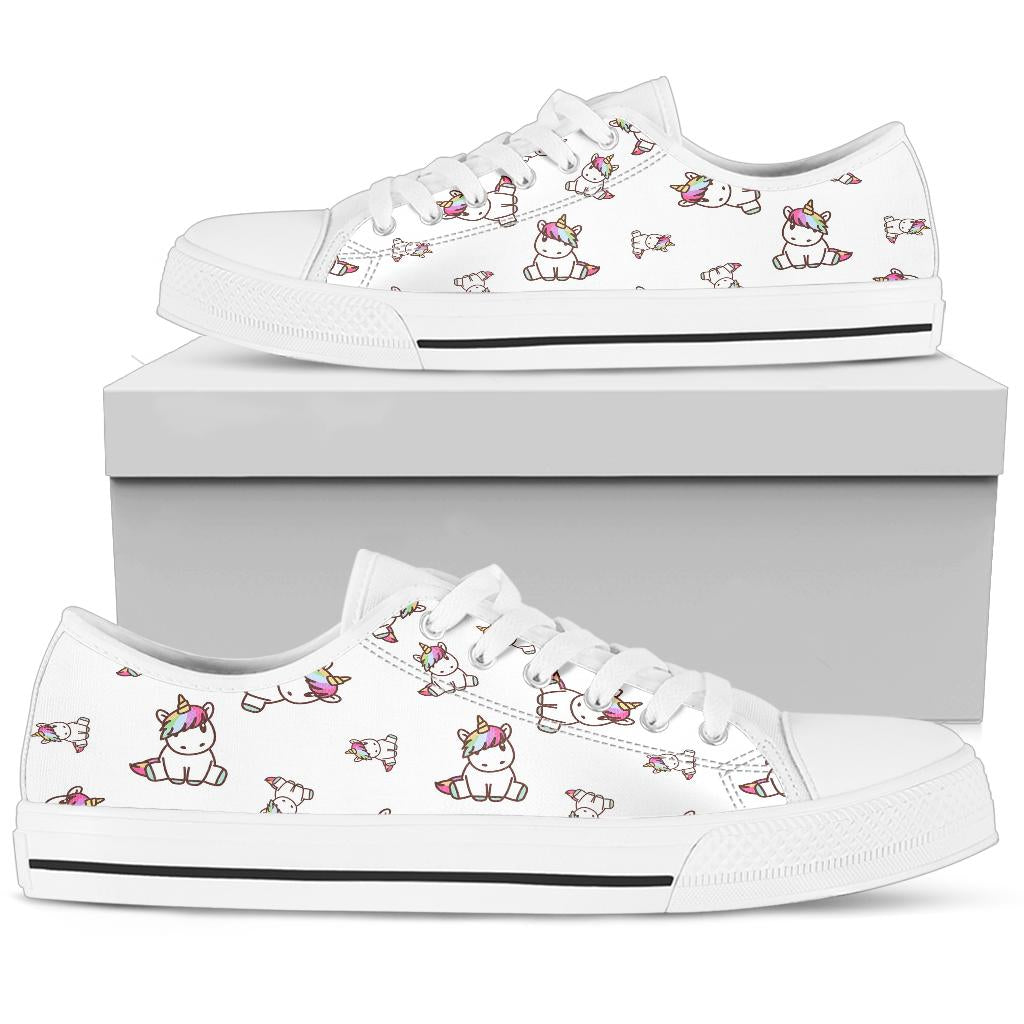 Cute Unicorn Low Top Shoes