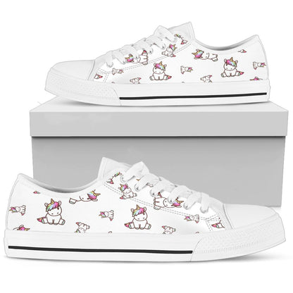 Cute Unicorn Low Top Shoes